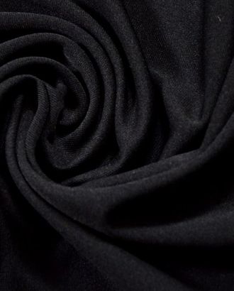 Купить Ткань подкладочная, тонкая трикотажная, цвет черный арт. ГТ-301-1-ГТ0021663 оптом в Череповце