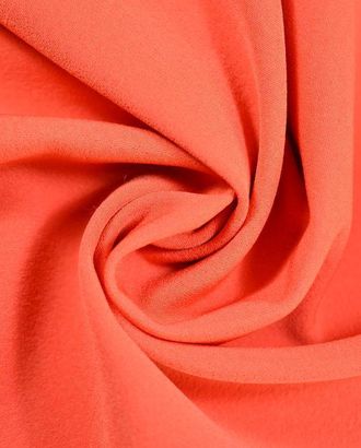 Купить Однотонный Креповая костюмная ткань, оранжевый апельсин арт. ГТ-380-1-ГТ0021849 оптом в Новочеркасске