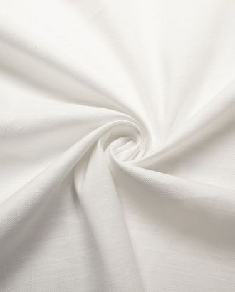 Рубашечно-плательный  лен с фактурной поверхностью, цвет белый арт. ГТ-7512-1-ГТ-22-9403-1-2-1