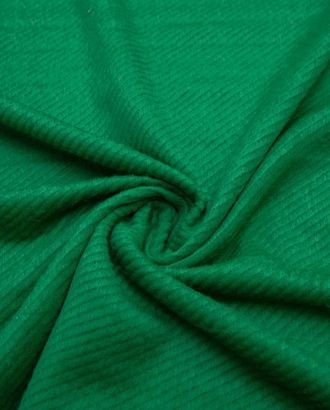 Пальтовая ткань с коротким ворсом в диагональную полоску, цвет зеленый арт. ГТ-8352-1-ГТ-26-10216-1-10-1