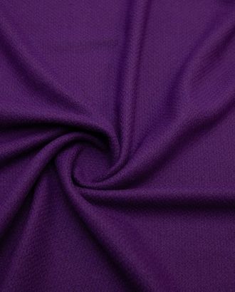 Двухсторонняя пальтовая ткань с вязанной фактурой, цвет фиолетовый арт. ГТ-8502-1-ГТ-26-10415-1-33-1