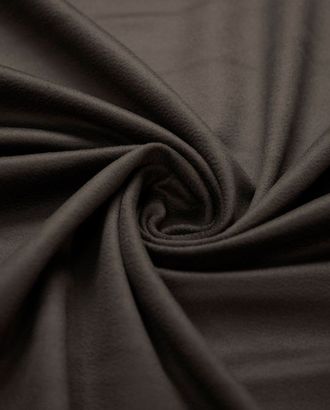 Пальтовая ткань с коротким ворсом, цвет горького шоколада арт. ГТ-6516-1-ГТ-26-8292-1-14-1
