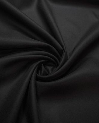 Двухслойная пальтовая ткань в диагональный рубчик, цвет черный арт. ГТ-6796-1-ГТ-26-8640-1-38-1