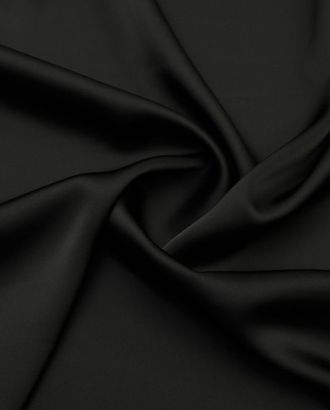 Атласная плательная ткань , цвет черный арт. ГТ-8798-1-ГТ-28-10703-1-38-1