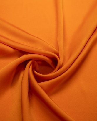 Плательная ткань Кади атласное, цвет апельсиновый арт. ГТ-6784-1-ГТ-28-8627-1-24-1