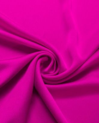 Двухсторонняя плательная ткань Кади, цвет насыщенный розовый арт. ГТ-7513-1-ГТ-28-9391-1-26-1