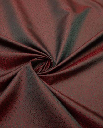 Ткань подкладочная жаккардовая, цвет бордовый хамелеон арт. ГТ-8423-1-ГТ-31-10280-2-21-1