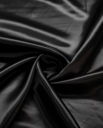 Купить Европейские ткани Ткань подкладочная атласная, цвет черный арт. ГТ-6551-1-ГТ-31-8328-1-38-1 оптом в Казахстане