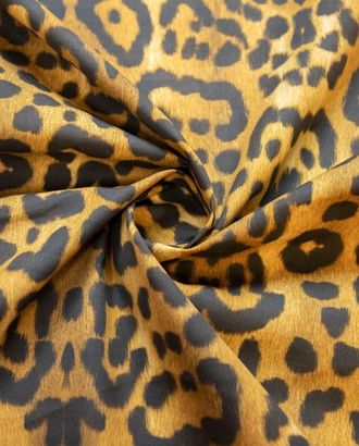 Хлопок рубашечно-плательный с  рисунком "Леопард", в коричневых тонах арт. ГТ-7369-1-ГТ-38-9055-13-14-1