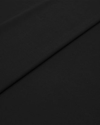 Штапель однотонный, цвет матовый чёрный арт. ГТ-8322-1-ГТ-43-10177-1-38-1