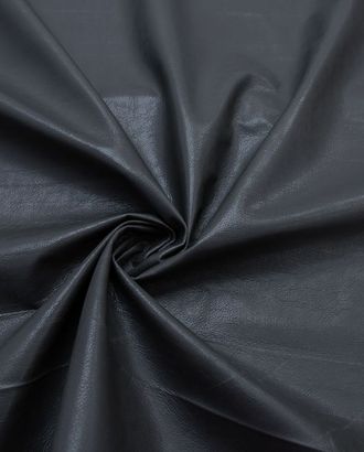 Экокожа в винтажном стиле на трикотажной основе, цвет  серо-коричневый арт. ГТ-8274-1-ГТ-44-10087-1-29-1