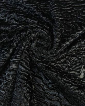 Купить Каракуль Искусственный мех переливающегося черного цвета арт. ГТ-1653-1-ГТ0045301 оптом в Беларуси