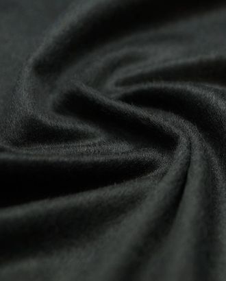 Купить Однотонные Ткань пальтовая, глубокий черный цвет арт. ГТ-1200-1-ГТ0029293 оптом в Усть-Каменогорске