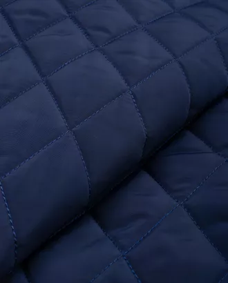 Купить Ткань для горнолыжной одежды цвет темно-синий Курточная стежка на синтепоне арт. ПЛС-226-3-21482.003 оптом в Казахстане