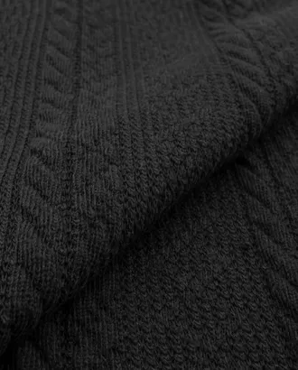 Купить Одежные ткани черного цвета 25 метров Трикотаж жаккард арт. ТДЖ-318-1-22161.012 оптом в Казахстане