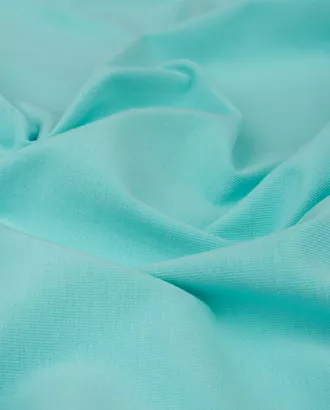 Купить Одежные ткани голубого цвета из хлопка Кулирка с лайкрой 300гр. 40/1 арт. ТВ-124-22-20524.025 оптом в Казахстане
