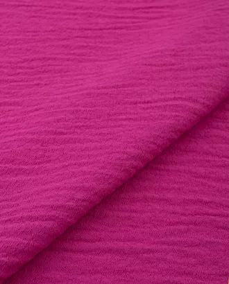 Купить Ткань для комбинезонов цвет фуксия Плательный креп-стрейч арт. КРО-144-6-22043.006 оптом в Казахстане