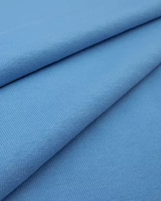 Купить Одежные ткани голубого цвета из хлопка Футер 3-х нитка диагональ арт. ТФ-17-23-20637.038 оптом в Казахстане