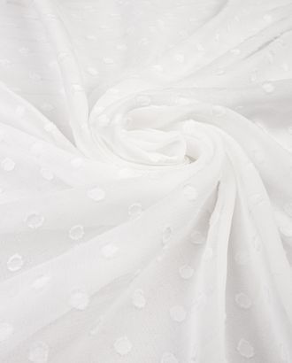 Купить Свадебные ткани Шифон  с мушкой арт. ШИ-6-2-21647.023 оптом