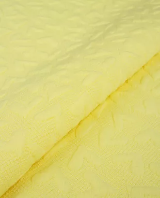Купить Ткани для нарядных платьев цвет желтый Трикотаж жаккард арт. Т-25-1-21816.021 оптом в Казахстане