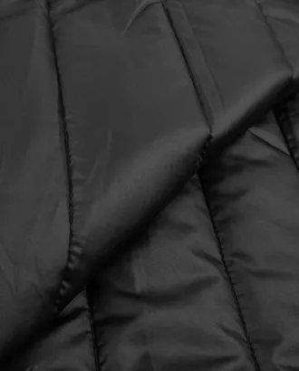 Купить Ткани плащевые для горнолыжных курток цвет черный Cтежка на синтепоне арт. ПЛС-256-8-21964.016 оптом в Казахстане