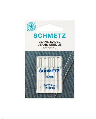 Иглы для джинсы Schmetz №100/16 арт. ИБД-16-1-43712