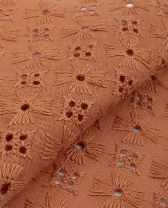 Купить Ткань для детской одежды цвет терракотовый Шитье арт. ШТЕ-72-2-21435.002 оптом в Казахстане