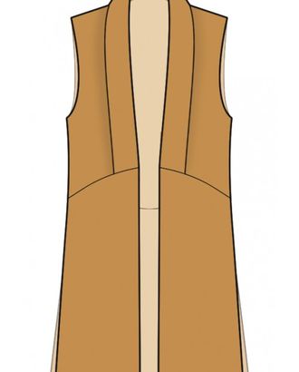 1. меховой жилет для девочки рост 100-104 , длина по спинке 35 см.