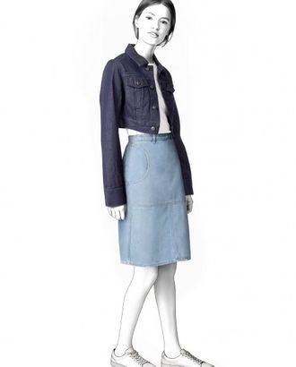 Выкройка: юбка с круглыми карманами арт. ВКК-3509-1-ЛК0004723