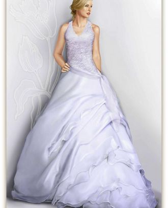 Выкройка: платье с многослойной ассиметричной юбкой арт. ВКК-1254-1-ЛК0002009