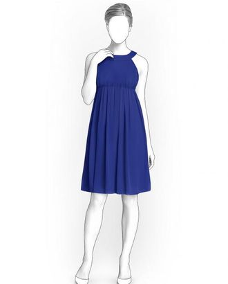 Выкройка: платье арт. ВКК-912-1-ЛК0005900