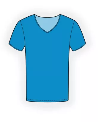 Купить Выкройки мужские бесплатно Выкройка: мужская футболка арт. ВКК-681-10-ЛК0006135 оптом в Казахстане