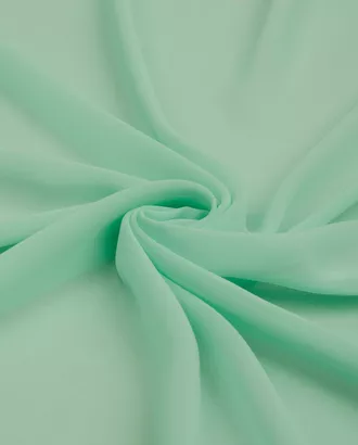 Купить Ткани для нарядных платьев цвет мятный Шифон Мульти однотонный арт. ШО-37-19-1665.057 оптом в Казахстане