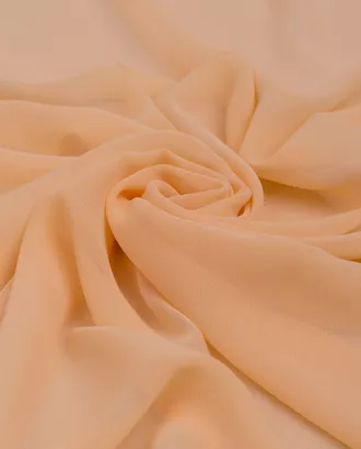 Купить Ткани для нарядных платьев цвет персиковый Шифон Мульти однотонный арт. ШО-37-53-1665.004 оптом в Казахстане