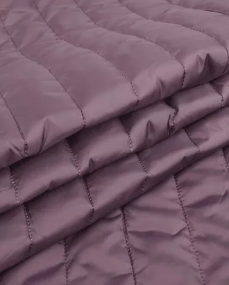 Купить Одежные ткани оттенок дымчатый фиолетовый Cтежка на синтепоне полоска 5см арт. СТТ-35-4-20065.036 оптом в Казахстане