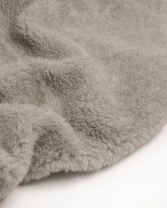 Купить Одежные ткани серого цвета из шерсти Шерстяной мех арт. МХ-40-2-20554.002 оптом в Казахстане