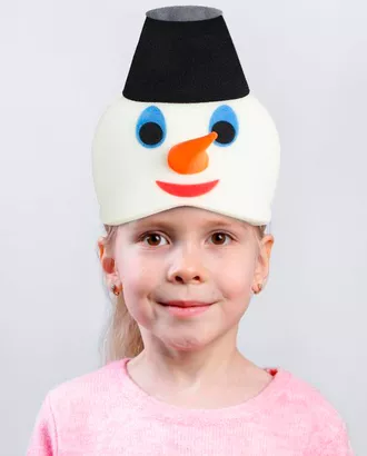 Купить Рукоделие-Праздники Карнавальная маска «Снеговик» с объёмным носом, на резинке, поролон арт. РПРА-4-1-43537 оптом в Казахстане