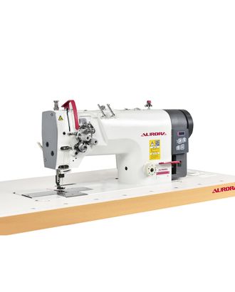 Двухигольная промышленная швейная машина AURORA A-842DN-03 с прямым приводом арт. КНИТ-3167-1-КНИТ00678602