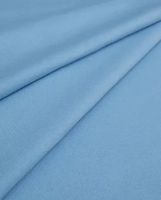 Купить Одежные ткани голубого цвета из хлопка Футер 3-х нитка диагональ арт. ТФ-17-14-20637.027 оптом в Казахстане