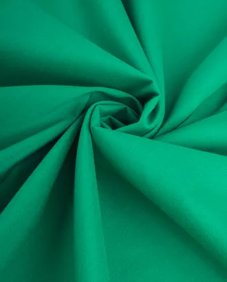 Купить Одежные ткани зеленого цвета 30 метров Штапель-поплин однотонный арт. ОШТ-5-62-6014.056 оптом в Казахстане