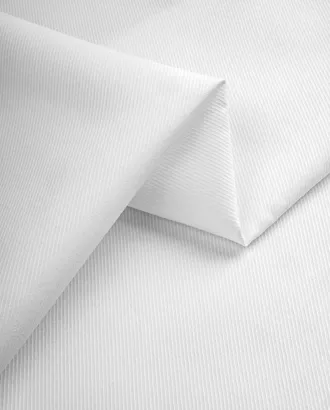 Купить Ткань для мусульманской одежды белого цвета из Китая Рубашечная Твил однотонная арт. РО-255-1-20883.001 оптом в Казахстане