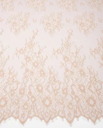 Купить Ткани для вечерних, выпускных, свадебных платьев цвет бежевый Французский гипюр "Пуатье" арт. КПКП-48-3-20619.003 оптом в Казахстане