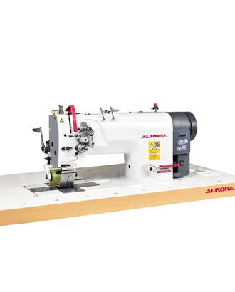 Двухигольная швейная машина для притачивания ленты AURORA A-872-BH-P-DN (прямой привод) арт. КНИТ-3165-1-КНИТ00678596
