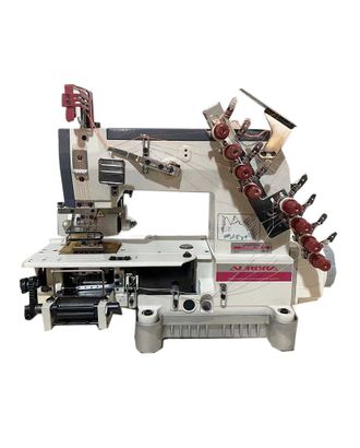 Многоигольная промышленная швейная машина (поясная машина) Aurora A-12064P-VWL-D (прямой привод) арт. КНИТ-3189-1-КНИТ00697303