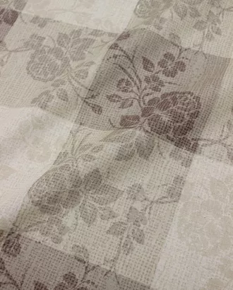 Купить Ткани для дома Для декораций плотностью 140 г/м2 2-21 Ткань п/лён п/вар ,натурал цвет льна, рис КРИС ( крупн серо-беж клетка ), № 1539 арт. ПЛБ-65-1-1543.106 оптом в Казахстане