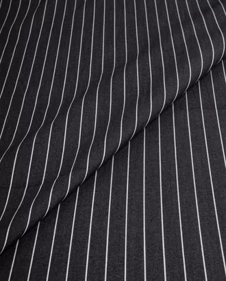 Купить Одежные ткани из вискозы плотностью 230 г/м2 Джинс "Тенсел" полоска черный арт. ДЖП-189-1-20562.018 оптом в Казахстане