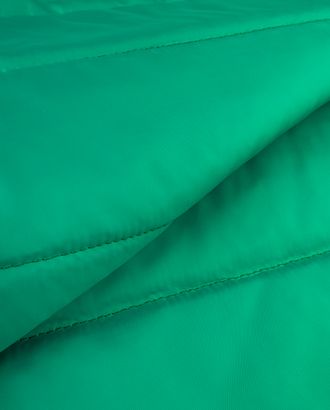 Купить Ткани плащевые для пуховиков цвет зеленый Cтежка на синтепоне полоска 10см арт. ПЛС-121-26-20867.035 оптом в Бресте