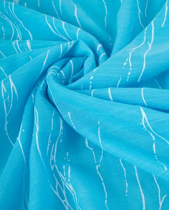 Купить Одежные ткани голубого цвета 30 метров Марлёвка "Нота" принт арт. МР-46-7-21109.007 оптом в Казахстане