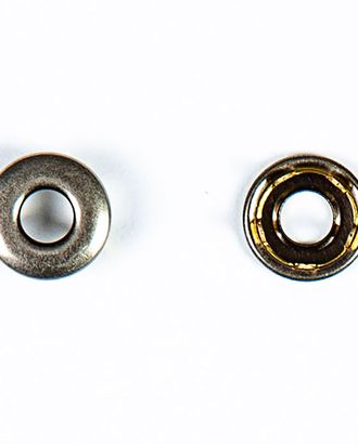 Кнопка клямерная 12мм цветной металл арт. ПРС-1186-6-ПРС0030656