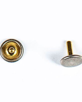 Кнопка клямерная 12мм цветной металл арт. ПРС-1189-6-ПРС0030659